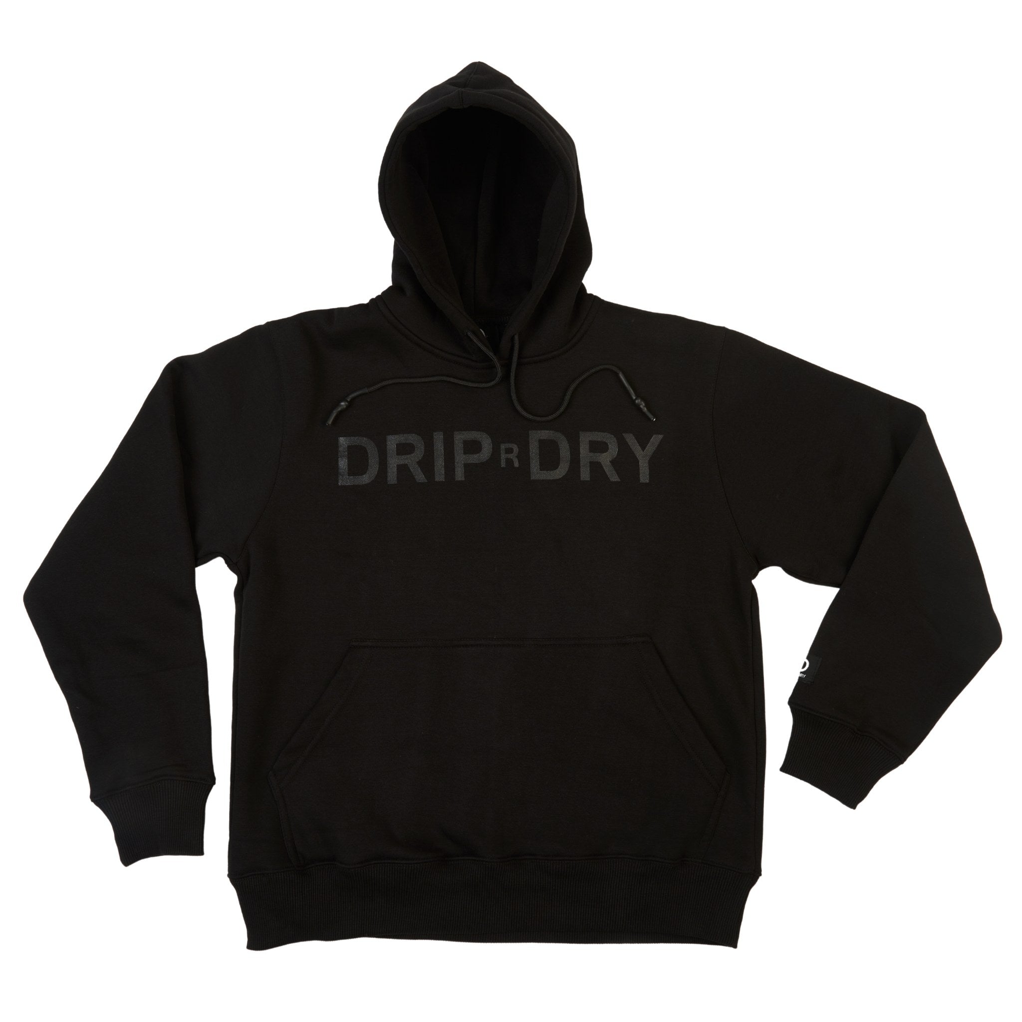 Urban Luxe Blacked Out Hoodie - Black