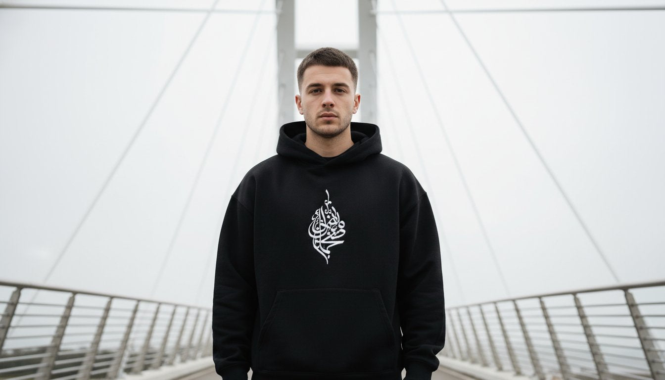 Arabic Script Clothing UK: The 2026 Guide to Urban Luxe Streetwear