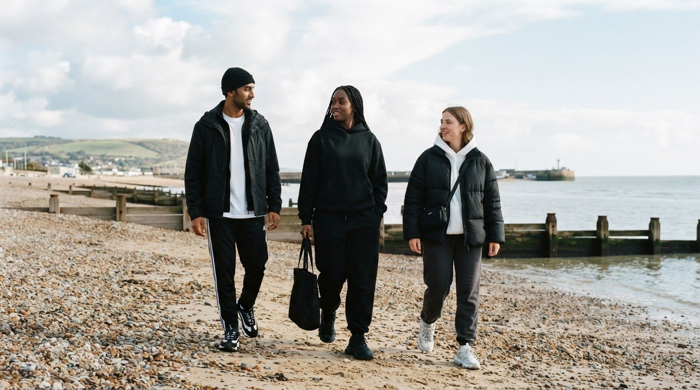 UK Beach Streetwear Outfits: Coastal Looks for Shoreham and Beyond