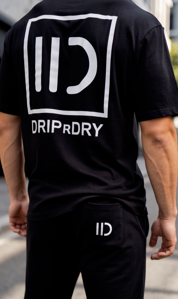 Iconic Backdrop Tee - Black