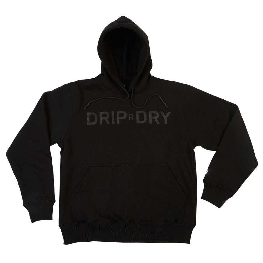Urban Luxe Blacked Out Hoodie - Black