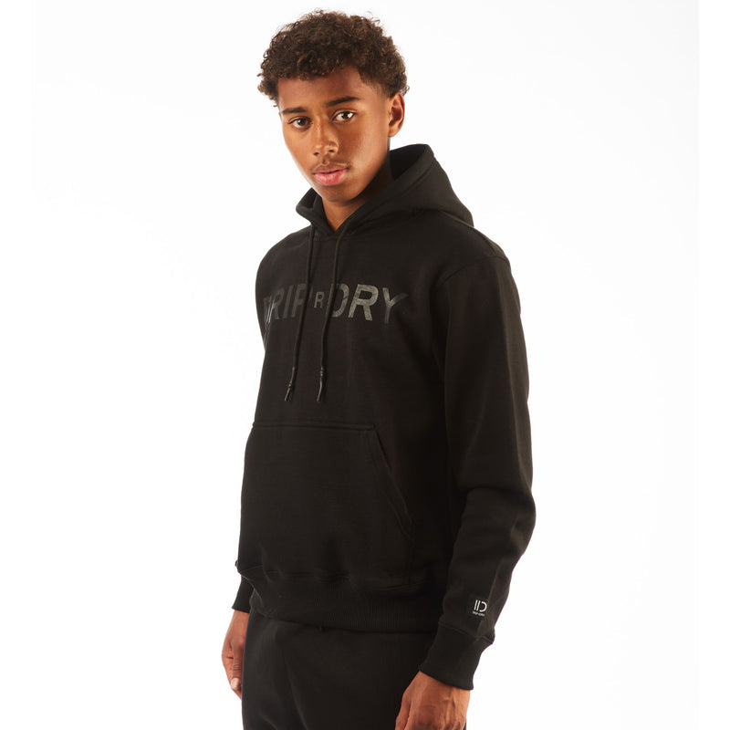 Urban Luxe Blacked Out Hoodie - Black